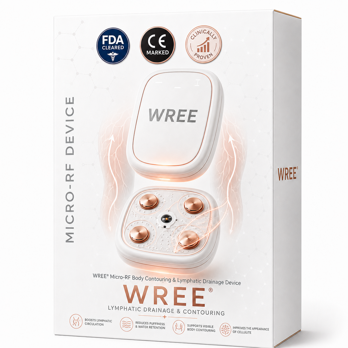WREE® Micro-RF Body Contouring & Lymphatic Drainage Device