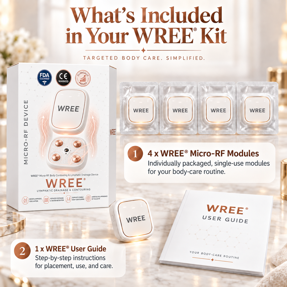 WREE®🔥 Micro-RF Body Contouring & Lymphatic Drainage Device | OFFICIAL STORE