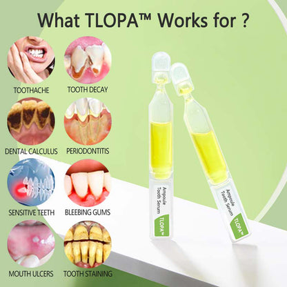 💥TLOPA™ Ampoule Toothpaste, Removal of tartar and plaque bacteria and various oral problems
