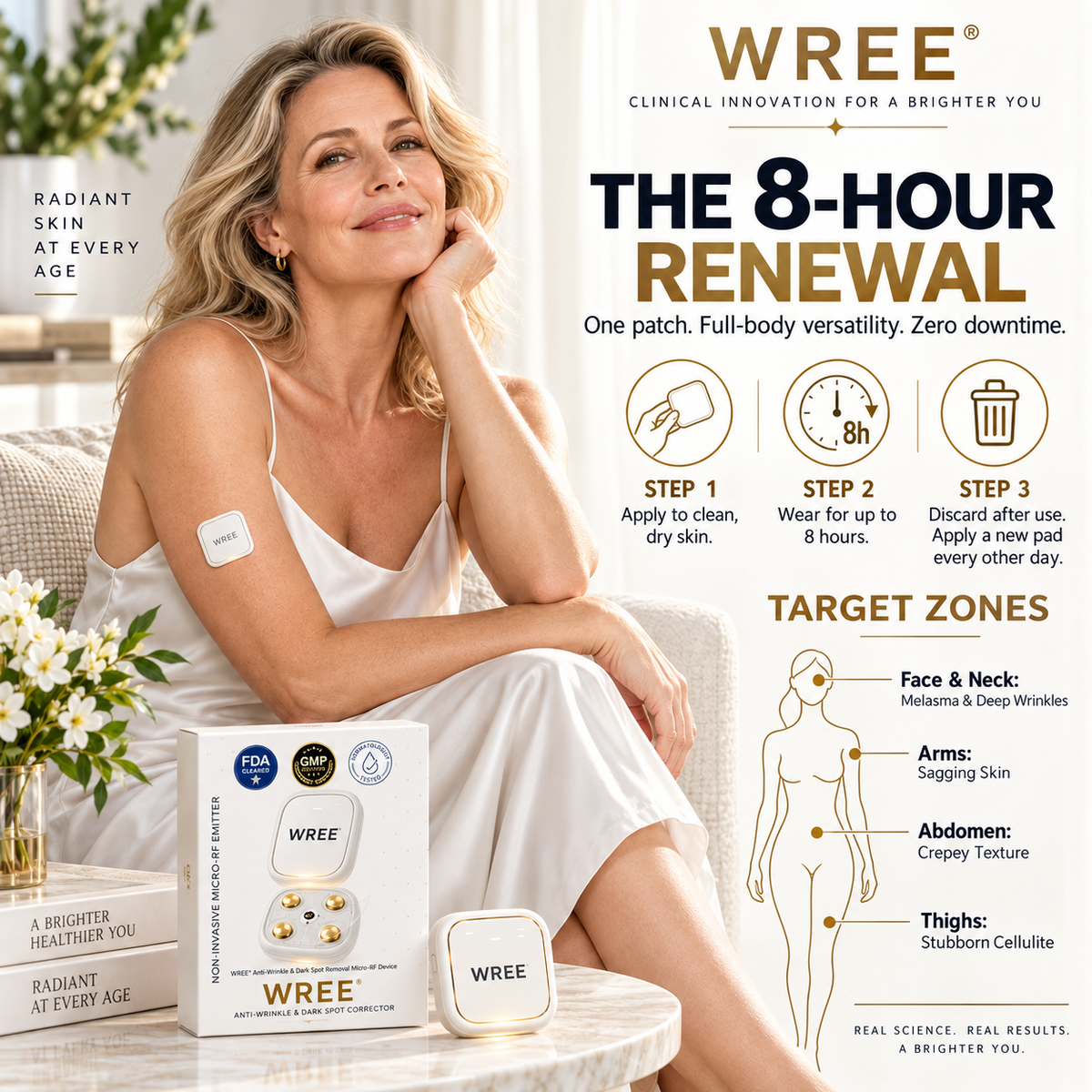 ⭐WREE® Anti-Wrinkle & Spot Removal Micro-RF Device